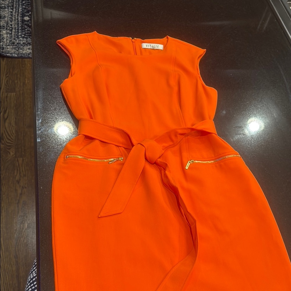 Kasper Bright Orange Top